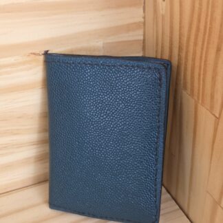 Porte carte bleu canard et bleu ciel