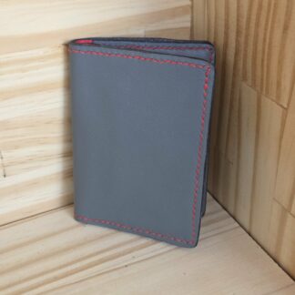 Porte carte gris et rouge