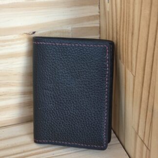 Porte carte noir et bordeaux